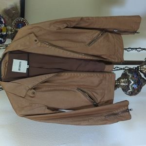 Bb Dakota brown leather jacket